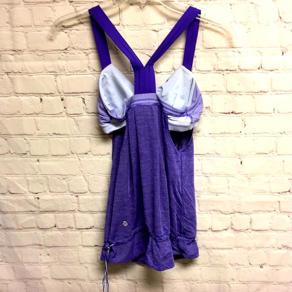 Lululemon running tank top built in bra - Picture 2 of 5